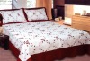 100% polyester microfiber bedspread set,sheet set