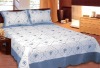 100% polyester microfiber bedspread set,sheet set