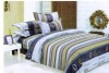 100% polyester microfiber fabric 4 pcs bedding set for adults