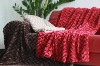 100% polyester microfiber fake fur blankets luxurious and comfortable