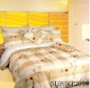 100% polyester microfiber pigment printed bedding set / fabric
