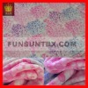 100% polyester microfiber velour fabric