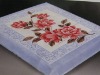 100% polyester mink flower blankets 220x240
