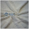 100% polyester minky rose embossed fabric