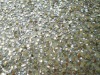 100% polyester on 3+5mm sequin embroidery