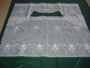 100%polyester organza embroidered curtain