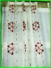 100% polyester organza jacquard chenllie curtain