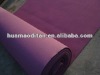 100%polyester plain carpet for exhibition carpet violet