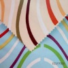 100%polyester plain dyed Irregular stripe fabric