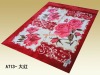 100% polyester plain dyed blanket