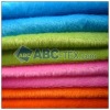 100% polyester plain dying velboa/velour fabric(color sample)