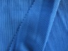 100% polyester plain rib fabric