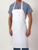 100% polyester plain white apron