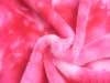 100% polyester plush Fabric-home textile