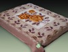 100% polyester plush mink blanket