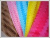 100%polyester plush stripe fabric/striped fabric