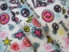 100% polyester polar fleece printed fabric