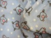 100% polyester polar fleece printed fabric