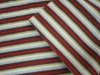 100% polyester polar fleece stripes printed fabric