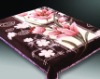 100% polyester printed 2 ply/doulbe mink blanket