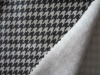 100% polyester printed and brushed knitted fabric
