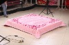 100% polyester printed and super soft special-carved blanket