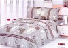 100% polyester printed bed sheet