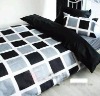 100% polyester printed bedding set