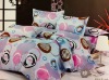 100% polyester printed bedding set