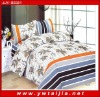 100%polyester printed bedsheet set