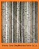 100%polyester printed  blackout curtain fabric