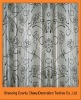 100%polyester printed blackout curtain fabric