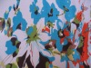 100% polyester printed chiffon fabric