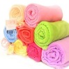 100% polyester printed coral velvet fleece blanket