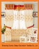 100%polyester printed curtain