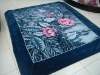 100% polyester printed mink blanket