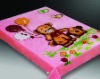 100% polyester printed mink blanket