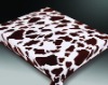 100% polyester printed mink blanket