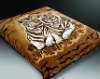 100% polyester printed mink blanket