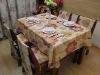 100% polyester printed tablecloth