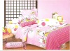 100%polyester printed twill baby bedding set