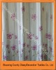 100%polyester printed window curtain