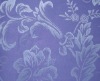 100% polyester purple jacquard table linen