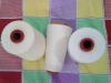 100 polyester raw white yarn