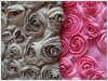 100% polyester ribbon embroidery deep pile fabric for summer garment or garment accessorize