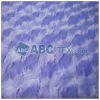 100% polyester rose swirl velboa/velour fabric