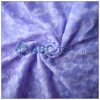 100% polyester rose swirl velboa/velour fabric