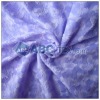 100% polyester rose swirl velboa/velour fabric