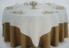 100% polyester round table cloth