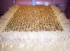 100% polyester ruffled bedding set